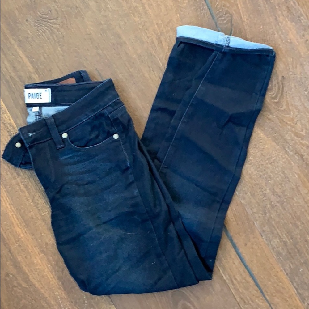 Paige Skinny Jeans Size 24